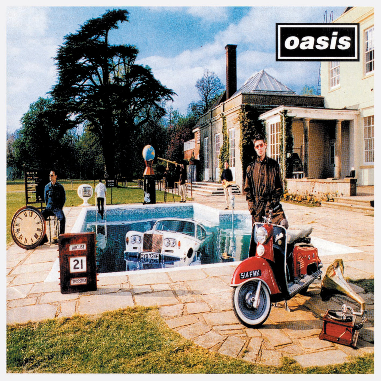 Oasis Be Here Now album cover