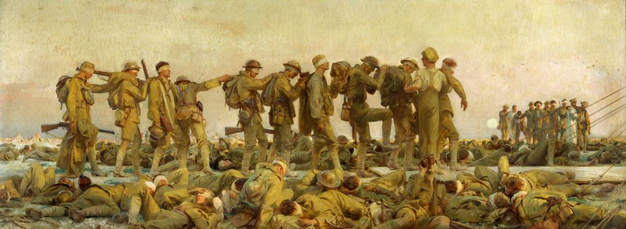 Gassed by John Singer Sargent