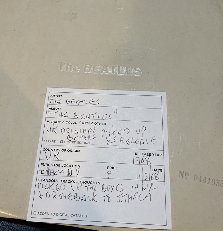 The White Album UK original 