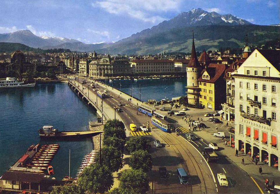 Lucerne in the 1960s, where most of these recordings took place