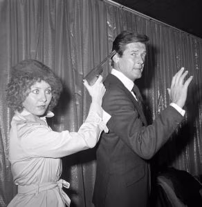 Lulu and Roger Moore