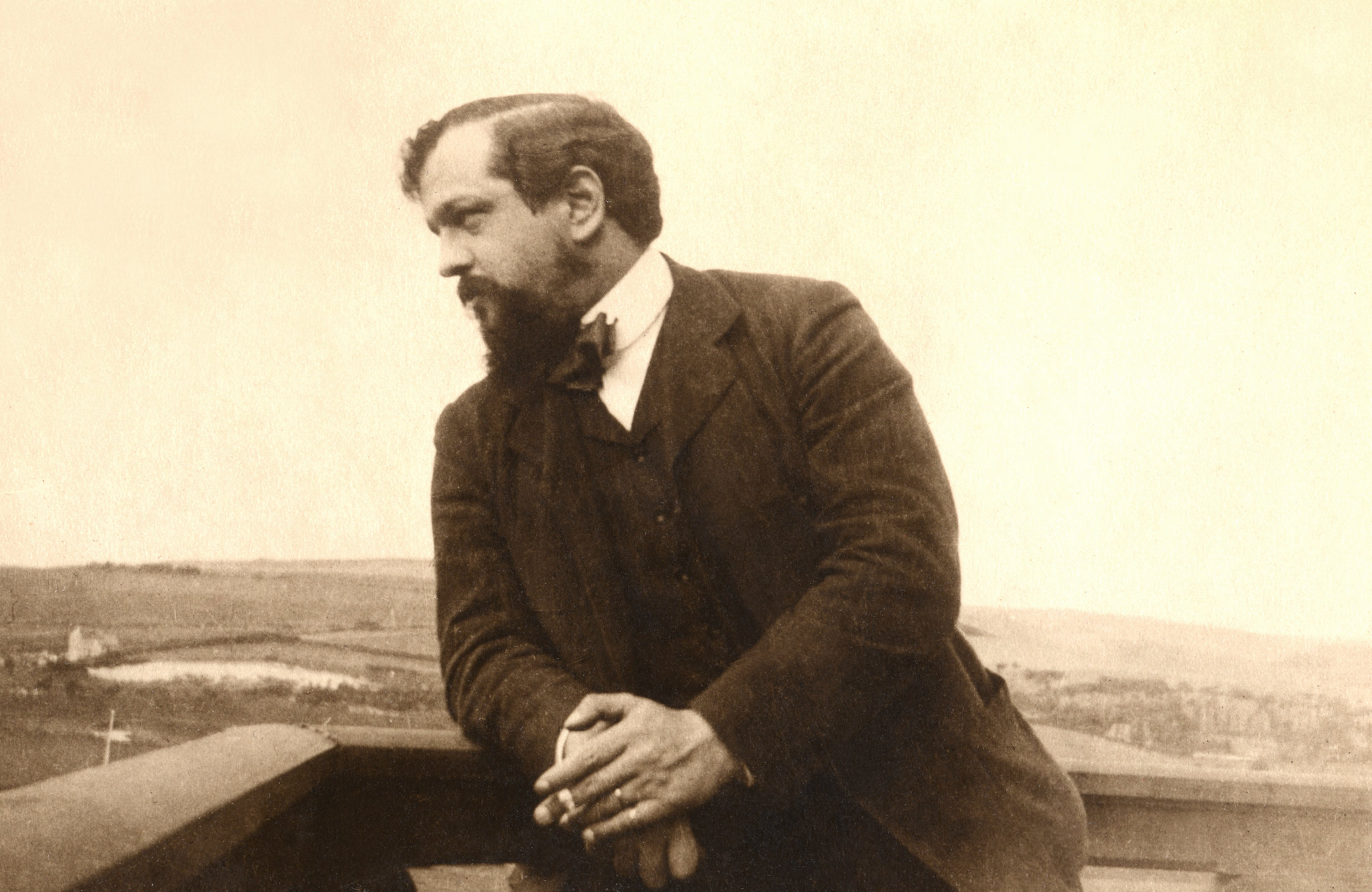 claude debussy, composer, rooftop