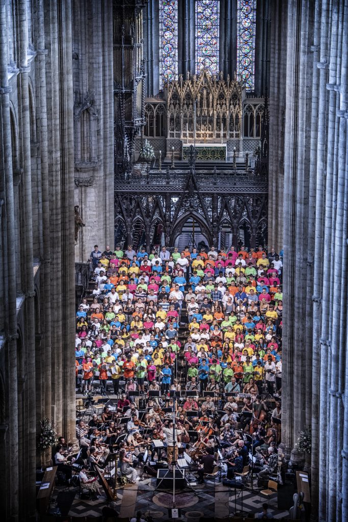 Recording An English Coronation in Ely Cathedral