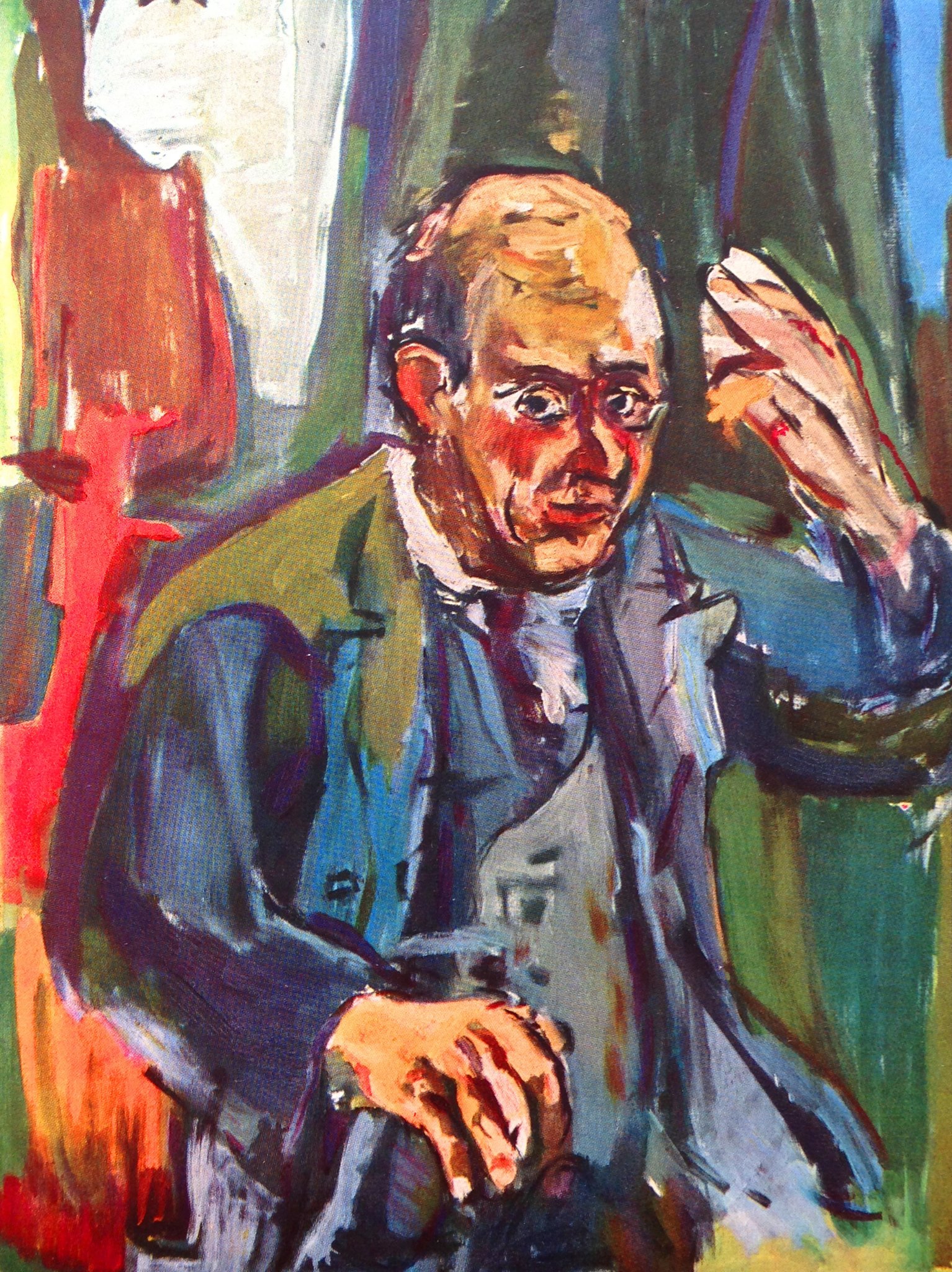 Schoenberg by Kokoschka 1924