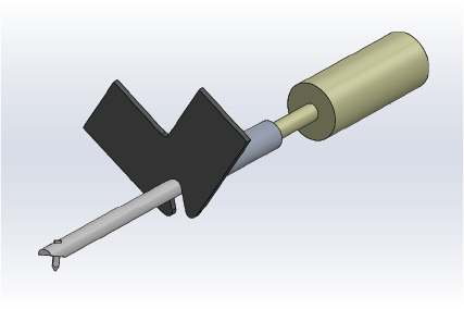 Master 3 shading plate assembly