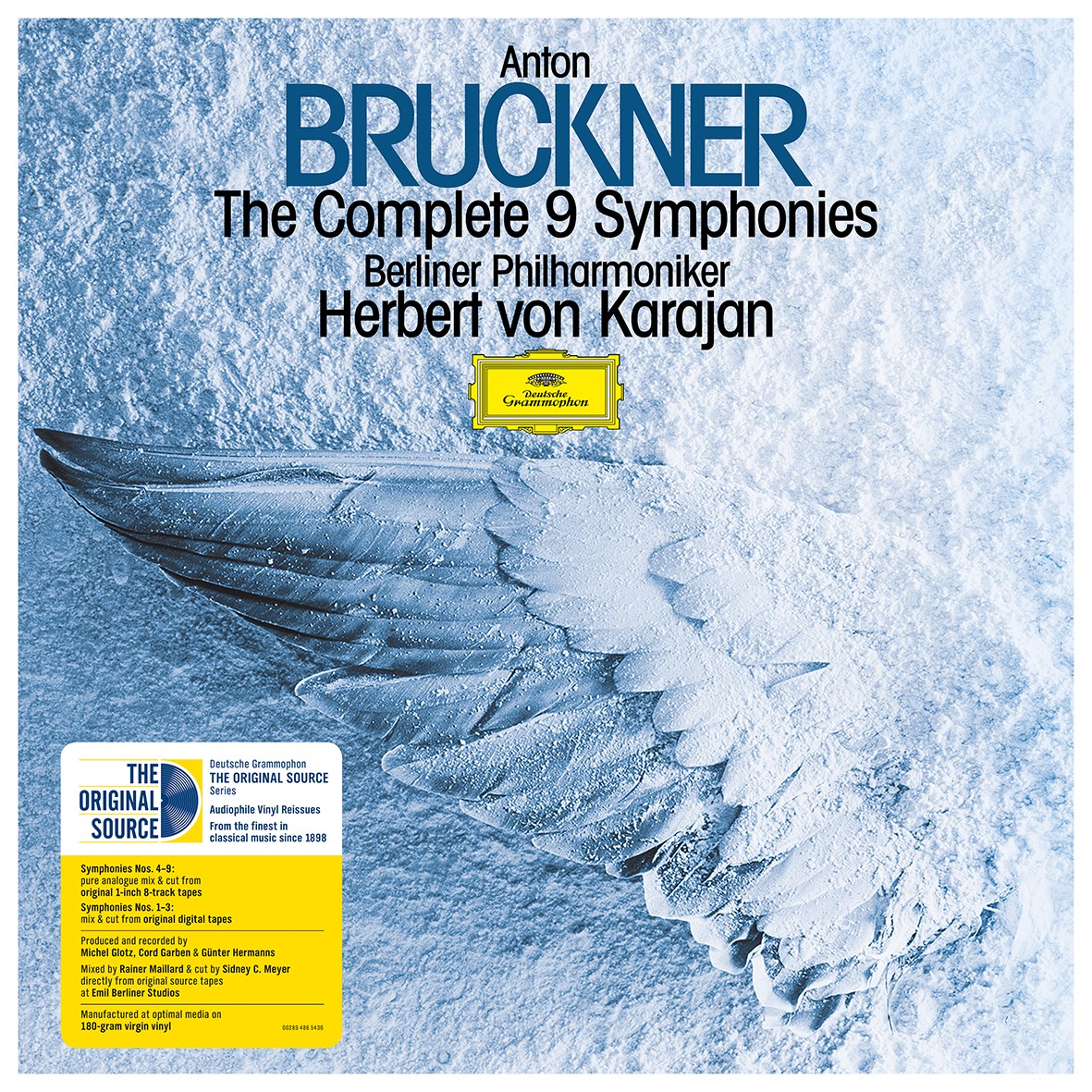 Karajan Bruckner Complete Symphonies DG Original Source vinyl